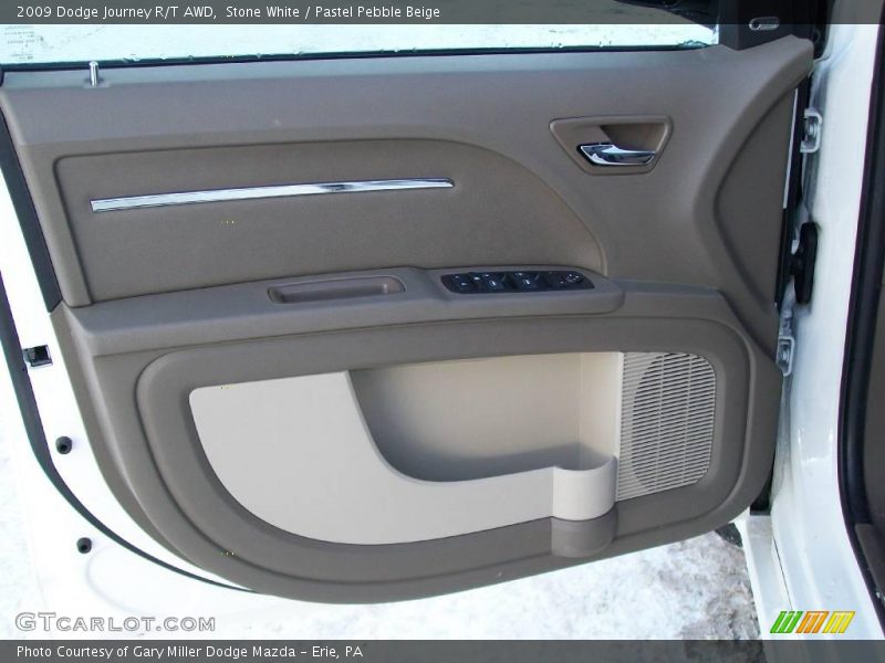 Stone White / Pastel Pebble Beige 2009 Dodge Journey R/T AWD