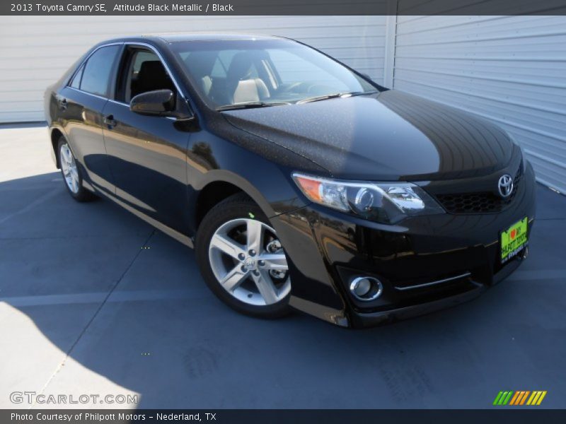 Attitude Black Metallic / Black 2013 Toyota Camry SE