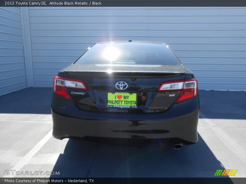 Attitude Black Metallic / Black 2013 Toyota Camry SE