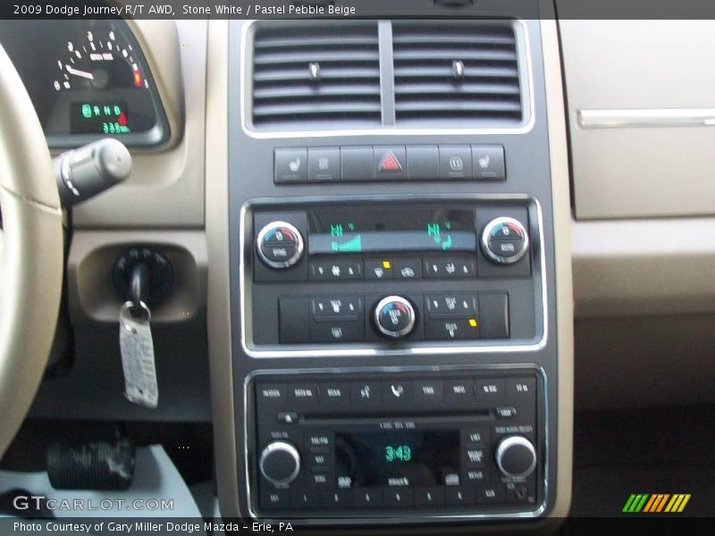 Stone White / Pastel Pebble Beige 2009 Dodge Journey R/T AWD