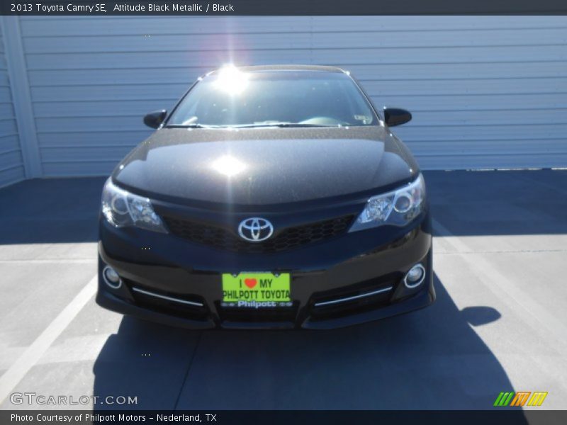 Attitude Black Metallic / Black 2013 Toyota Camry SE