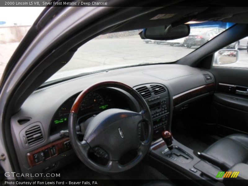 Silver Frost Metallic / Deep Charcoal 2000 Lincoln LS V8