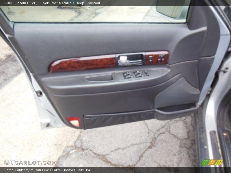 Silver Frost Metallic / Deep Charcoal 2000 Lincoln LS V8