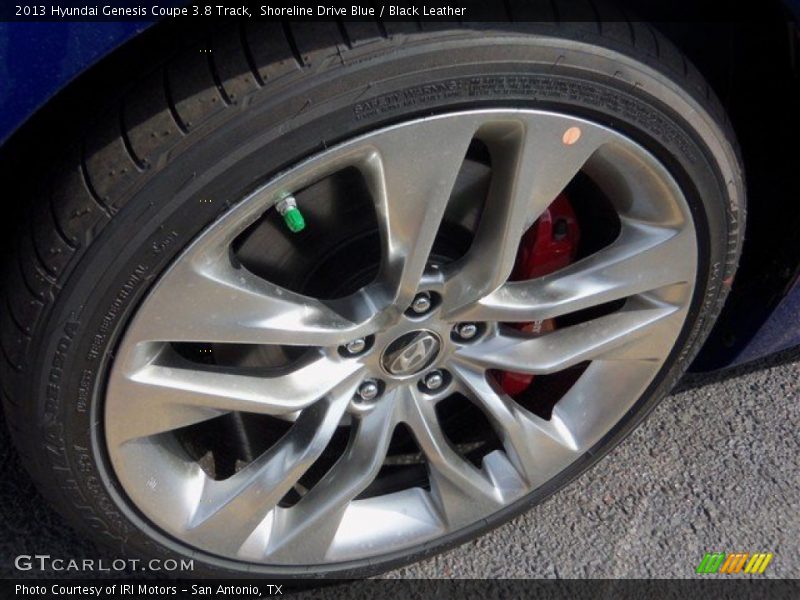 Shoreline Drive Blue / Black Leather 2013 Hyundai Genesis Coupe 3.8 Track