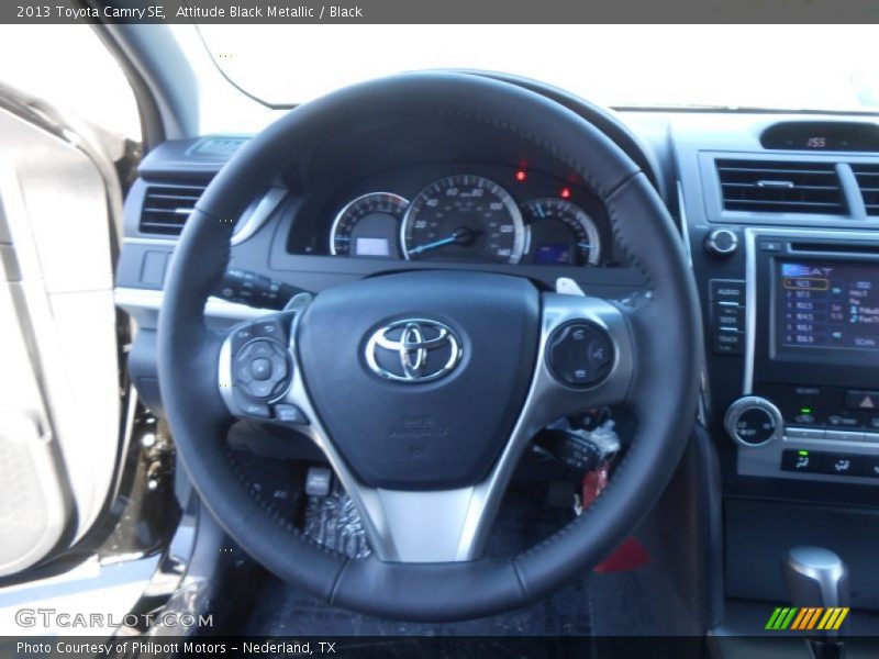 Attitude Black Metallic / Black 2013 Toyota Camry SE