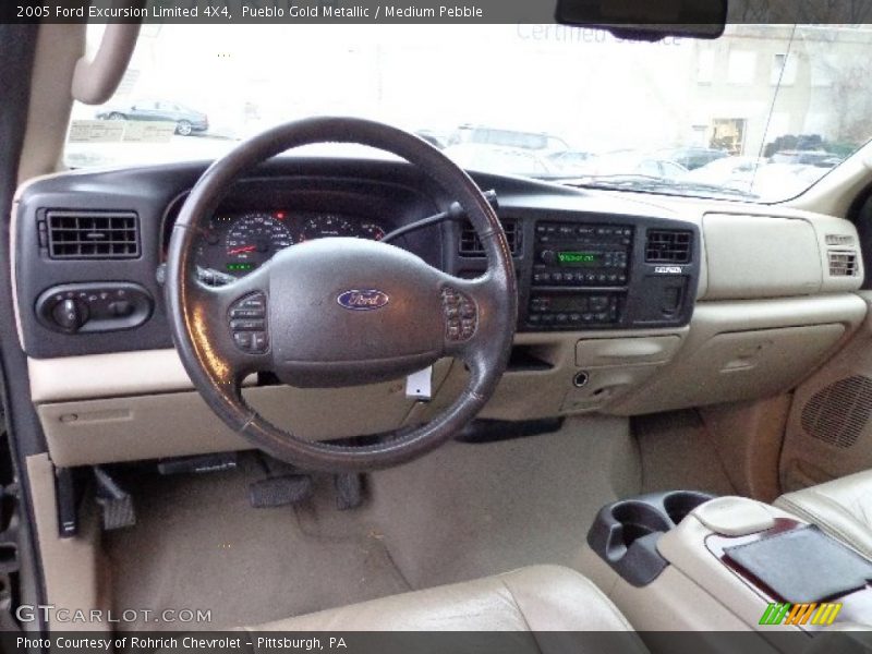 Pueblo Gold Metallic / Medium Pebble 2005 Ford Excursion Limited 4X4