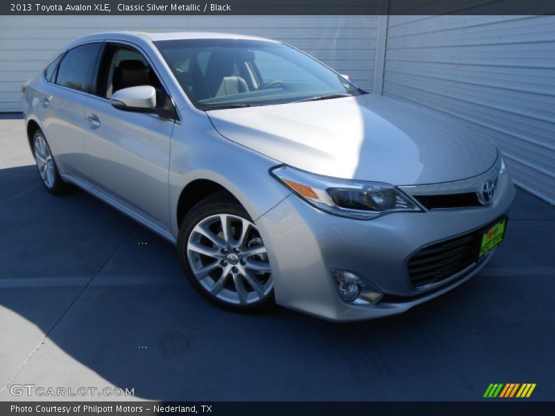 Classic Silver Metallic / Black 2013 Toyota Avalon XLE
