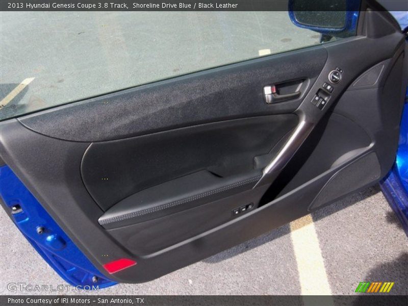 Shoreline Drive Blue / Black Leather 2013 Hyundai Genesis Coupe 3.8 Track