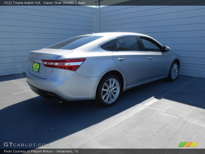 Classic Silver Metallic / Black 2013 Toyota Avalon XLE