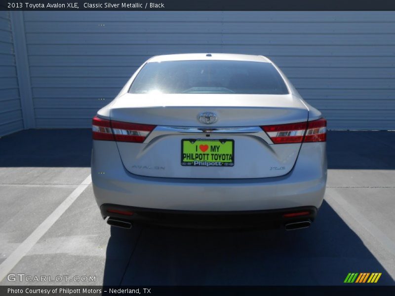 Classic Silver Metallic / Black 2013 Toyota Avalon XLE