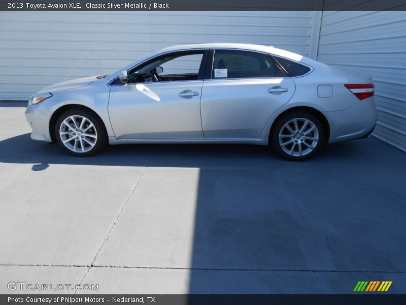 Classic Silver Metallic / Black 2013 Toyota Avalon XLE