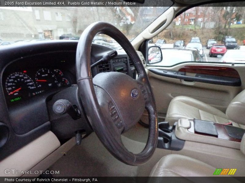 Pueblo Gold Metallic / Medium Pebble 2005 Ford Excursion Limited 4X4