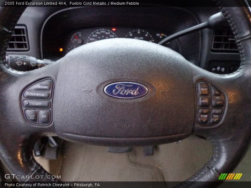 Pueblo Gold Metallic / Medium Pebble 2005 Ford Excursion Limited 4X4