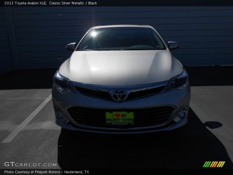 Classic Silver Metallic / Black 2013 Toyota Avalon XLE