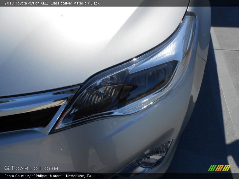 Classic Silver Metallic / Black 2013 Toyota Avalon XLE