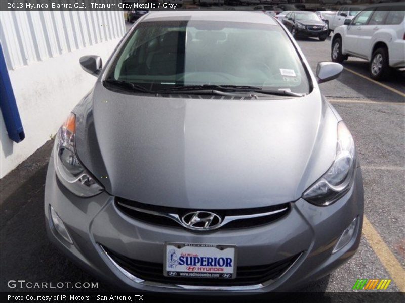 Titanium Gray Metallic / Gray 2013 Hyundai Elantra GLS