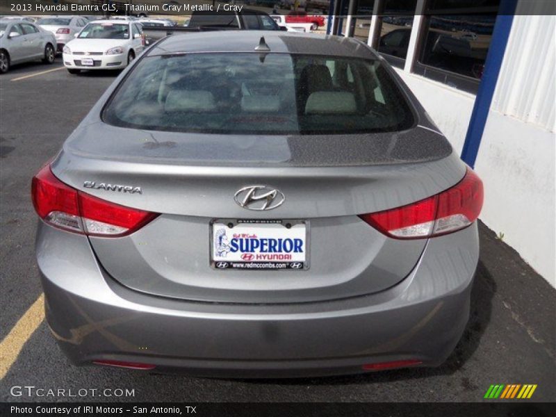 Titanium Gray Metallic / Gray 2013 Hyundai Elantra GLS