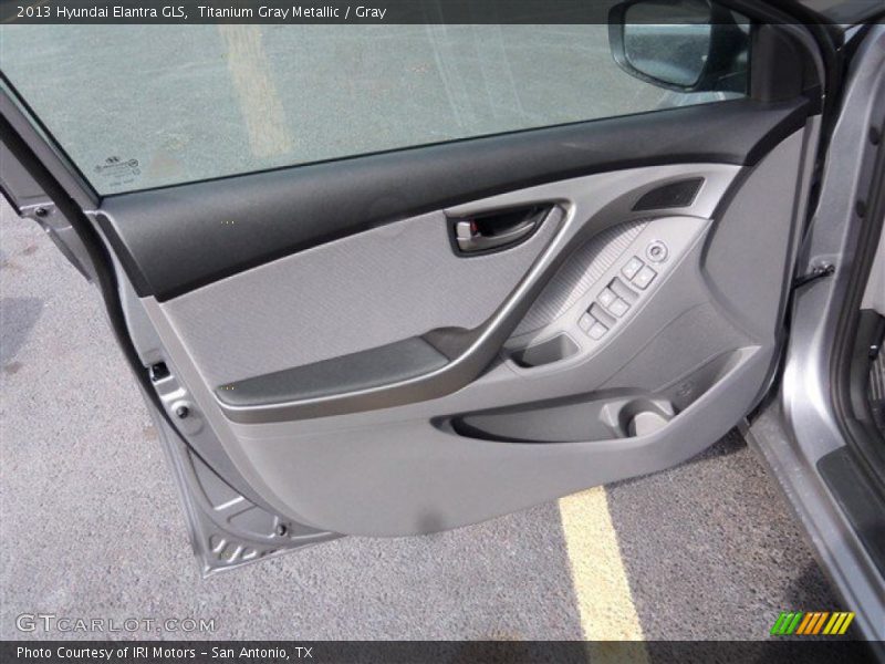Titanium Gray Metallic / Gray 2013 Hyundai Elantra GLS