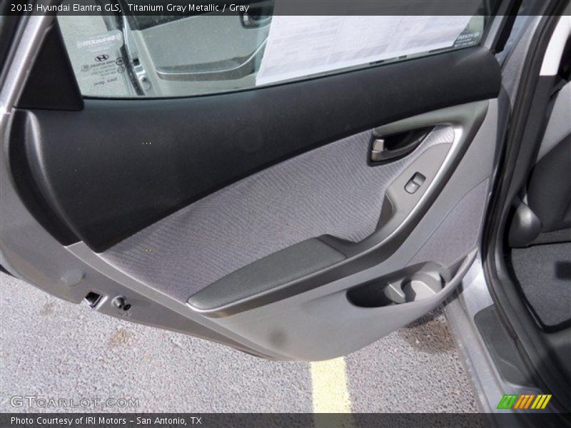 Titanium Gray Metallic / Gray 2013 Hyundai Elantra GLS