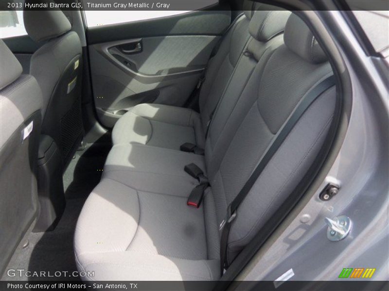 Titanium Gray Metallic / Gray 2013 Hyundai Elantra GLS