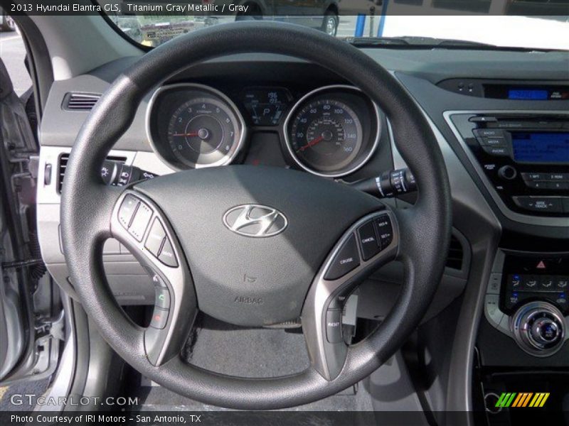 Titanium Gray Metallic / Gray 2013 Hyundai Elantra GLS