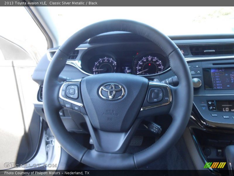 Classic Silver Metallic / Black 2013 Toyota Avalon XLE