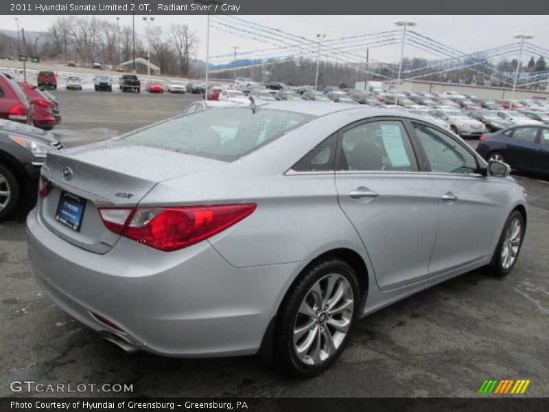 Radiant Silver / Gray 2011 Hyundai Sonata Limited 2.0T