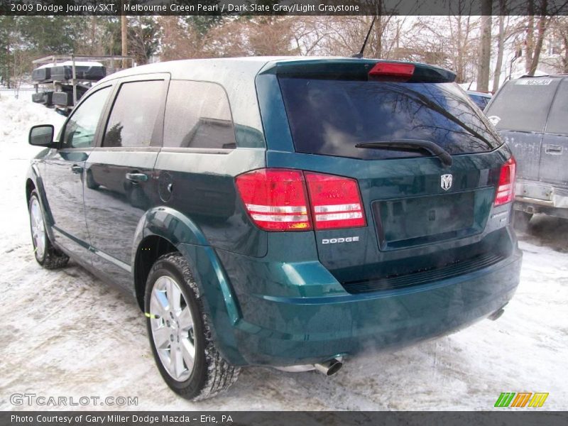 Melbourne Green Pearl / Dark Slate Gray/Light Graystone 2009 Dodge Journey SXT