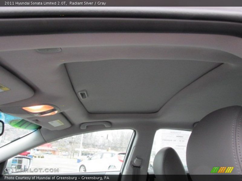 Radiant Silver / Gray 2011 Hyundai Sonata Limited 2.0T