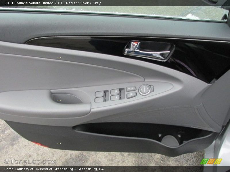 Radiant Silver / Gray 2011 Hyundai Sonata Limited 2.0T