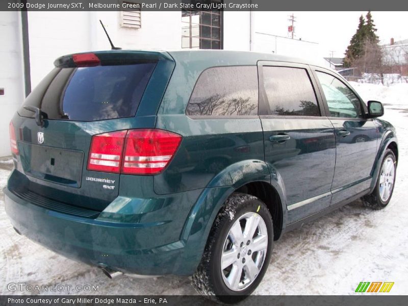 Melbourne Green Pearl / Dark Slate Gray/Light Graystone 2009 Dodge Journey SXT