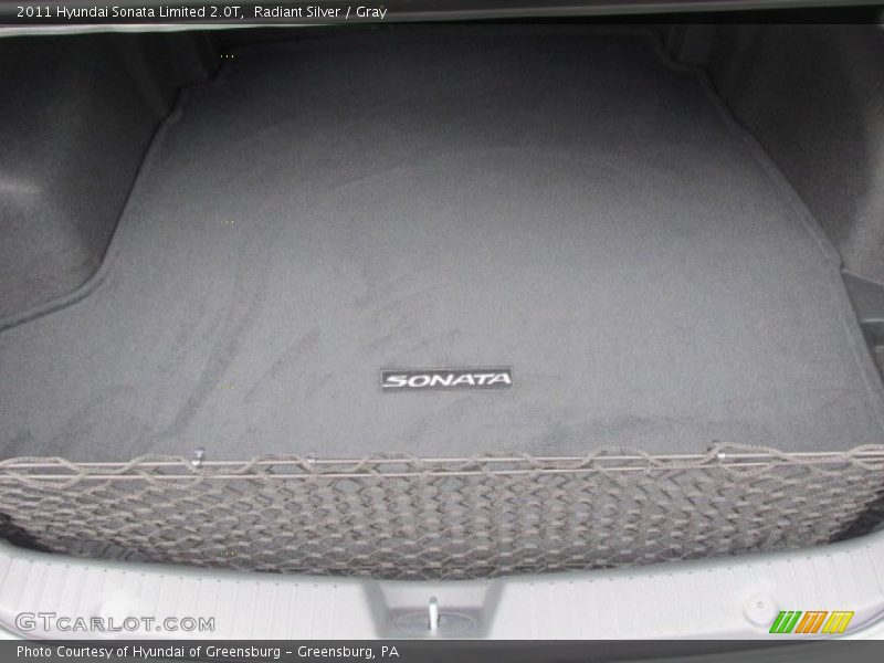 Radiant Silver / Gray 2011 Hyundai Sonata Limited 2.0T