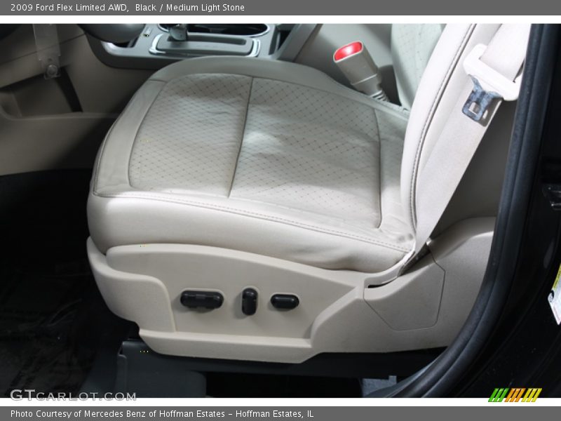 Black / Medium Light Stone 2009 Ford Flex Limited AWD