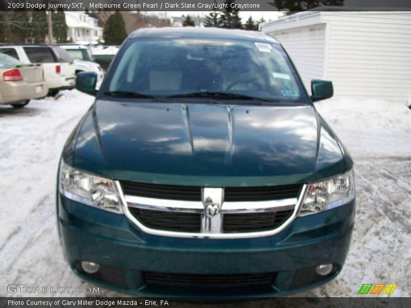 Melbourne Green Pearl / Dark Slate Gray/Light Graystone 2009 Dodge Journey SXT