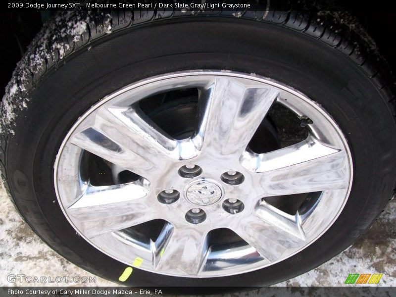 Melbourne Green Pearl / Dark Slate Gray/Light Graystone 2009 Dodge Journey SXT
