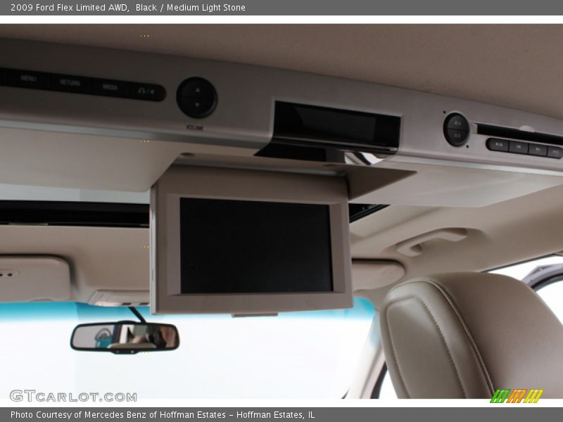 Black / Medium Light Stone 2009 Ford Flex Limited AWD