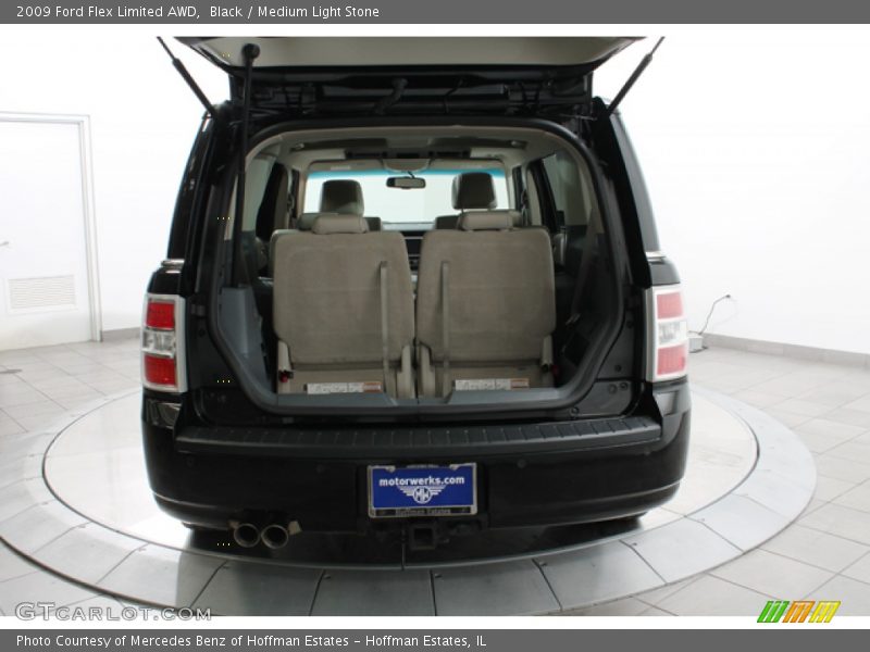 Black / Medium Light Stone 2009 Ford Flex Limited AWD