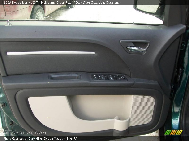 Melbourne Green Pearl / Dark Slate Gray/Light Graystone 2009 Dodge Journey SXT
