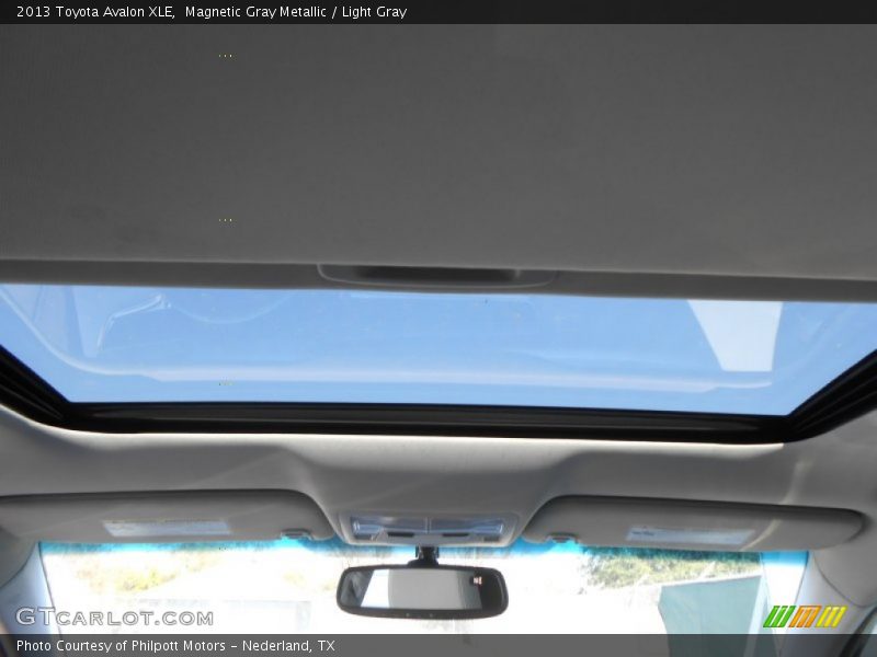 Magnetic Gray Metallic / Light Gray 2013 Toyota Avalon XLE