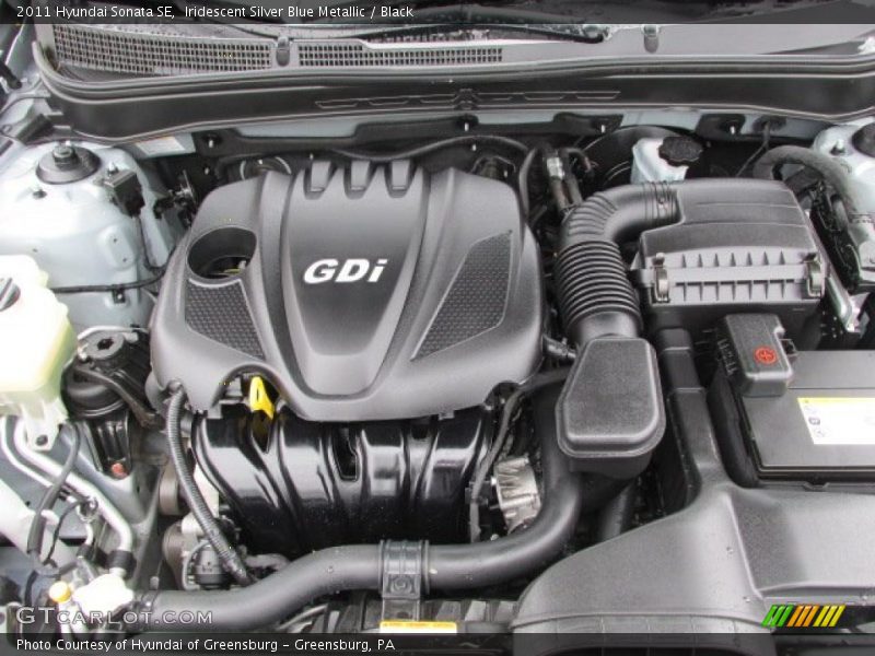  2011 Sonata SE Engine - 2.4 Liter GDI DOHC 16-Valve CVVT 4 Cylinder