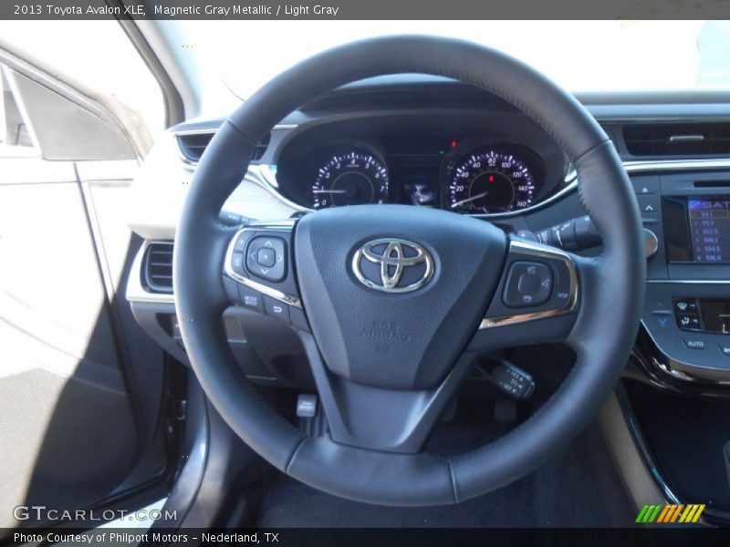 Magnetic Gray Metallic / Light Gray 2013 Toyota Avalon XLE