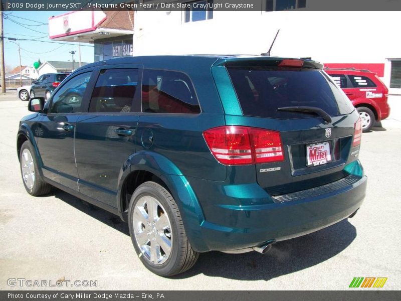 Melbourne Green Pearl / Dark Slate Gray/Light Graystone 2009 Dodge Journey SXT