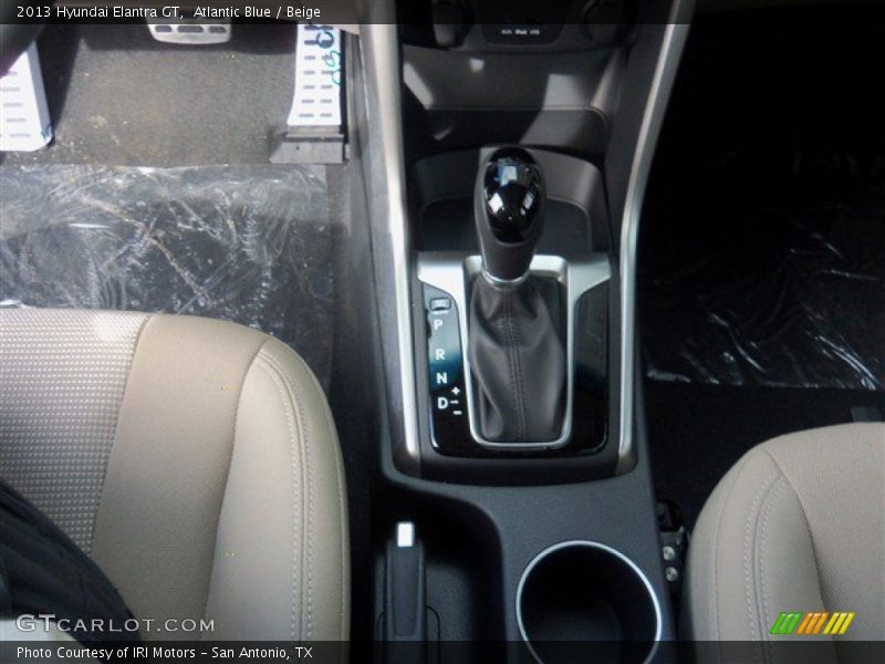 Atlantic Blue / Beige 2013 Hyundai Elantra GT
