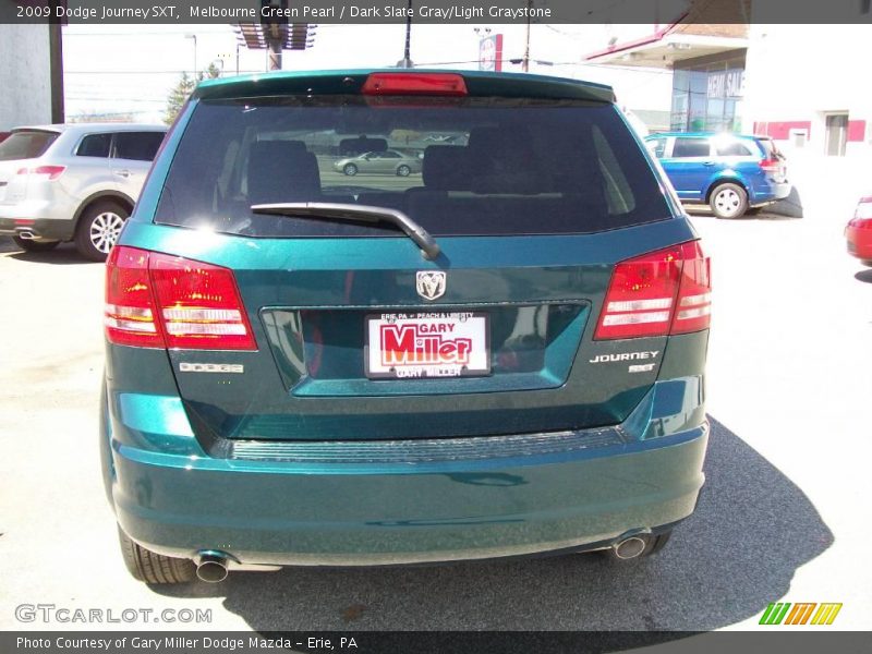 Melbourne Green Pearl / Dark Slate Gray/Light Graystone 2009 Dodge Journey SXT