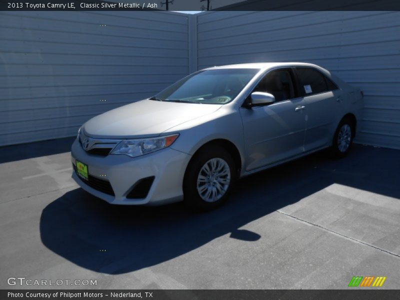 Classic Silver Metallic / Ash 2013 Toyota Camry LE