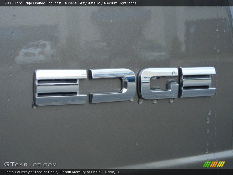 Mineral Gray Metallic / Medium Light Stone 2013 Ford Edge Limited EcoBoost