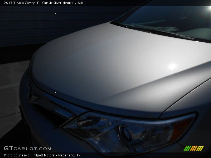 Classic Silver Metallic / Ash 2013 Toyota Camry LE