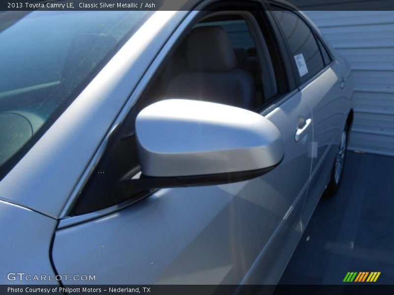 Classic Silver Metallic / Ash 2013 Toyota Camry LE
