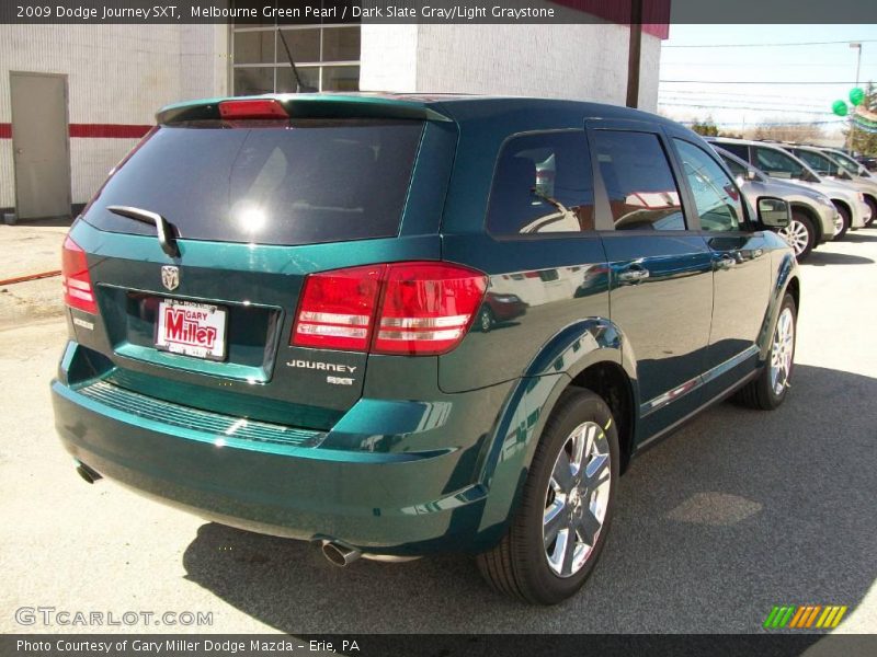 Melbourne Green Pearl / Dark Slate Gray/Light Graystone 2009 Dodge Journey SXT