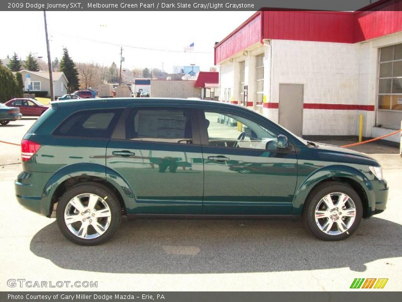Melbourne Green Pearl / Dark Slate Gray/Light Graystone 2009 Dodge Journey SXT